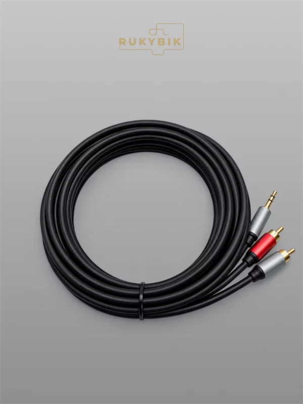 Аудио кабель AUX переходник на 2х RCA 3м
