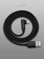 Кабель для iphone USB Lightning угловой
