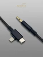 Кабель AUX 2 в 1 Lightning и Type-C — изображение 2