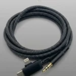 Кабель AUX 2 в 1 Lightning и Type-C