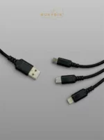 Кабель для зарядки 3 в 1 USB 2шт. — изображение 2