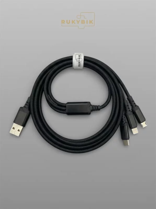 Кабель 3 в 1 для зарядки USB