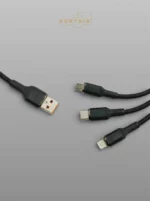 Кабель 3 в 1 для быстрой зарядки USB — изображение 2