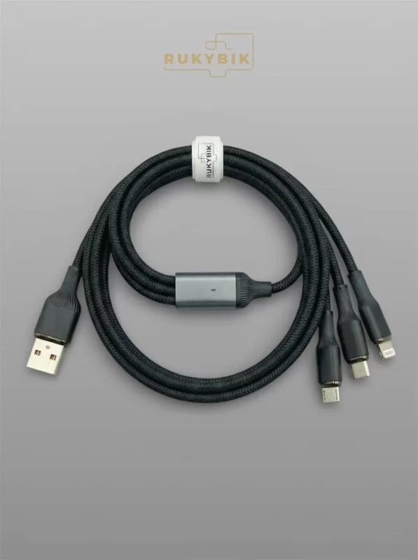 Кабель 3 в 1 для быстрой зарядки USB