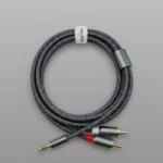 Аудио кабель AUX переходник на 2х RCA 2м