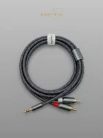 Аудио кабель AUX переходник на 2х RCA 2м
