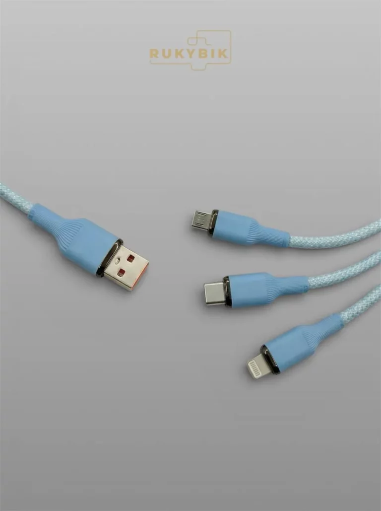 Кабель 3 в 1 для быстрой зарядки USB