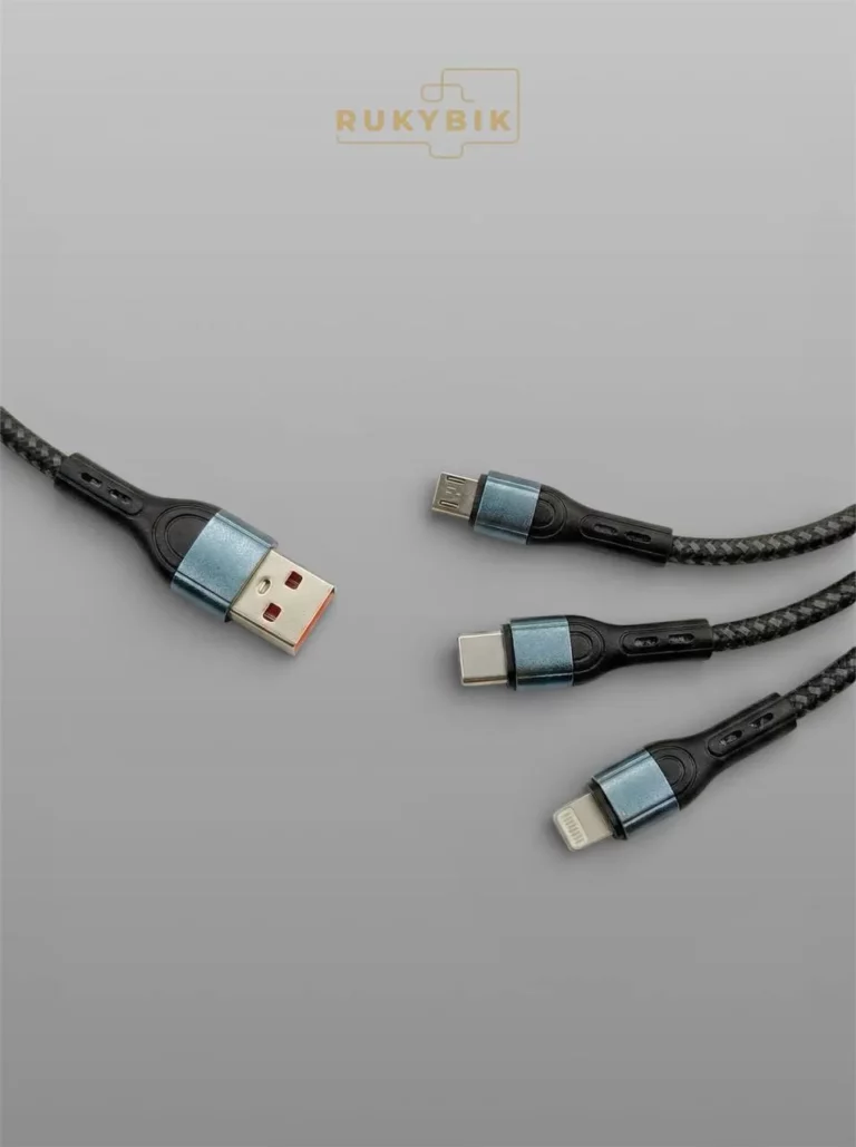 Кабель 3 в 1 для быстрой зарядки USB