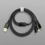 Кабель 3 в 1 для быстрой зарядки телефона USB