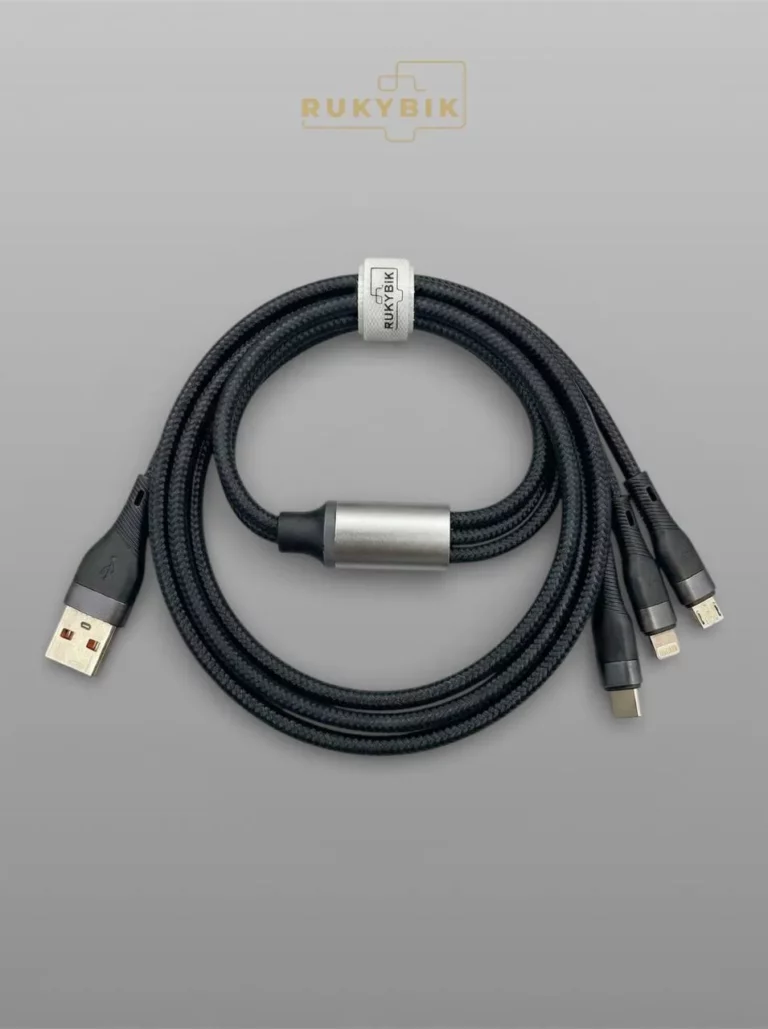 Кабель 3 в 1 для быстрой зарядки USB