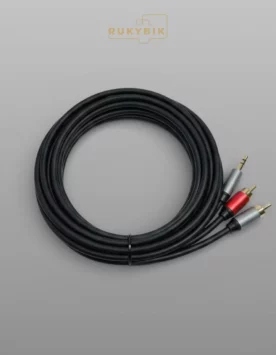 Аудио кабель AUX переходник на 2х RCA 2м