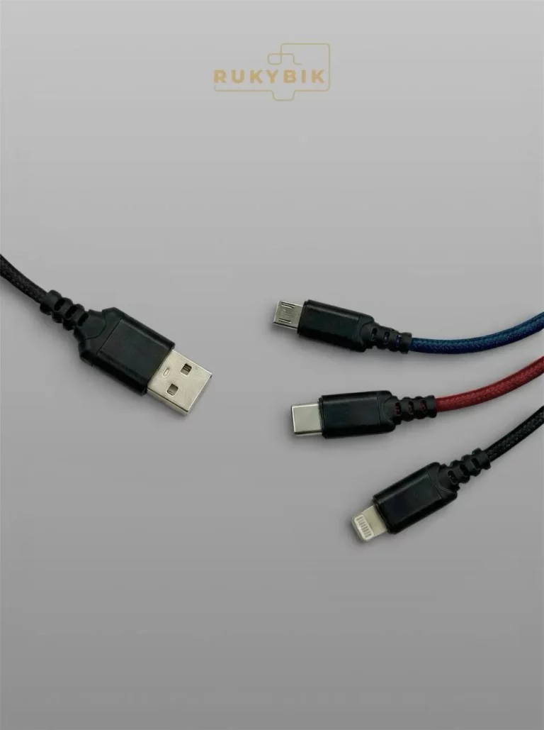 Кабель 3 в 1 для быстрой зарядки USB
