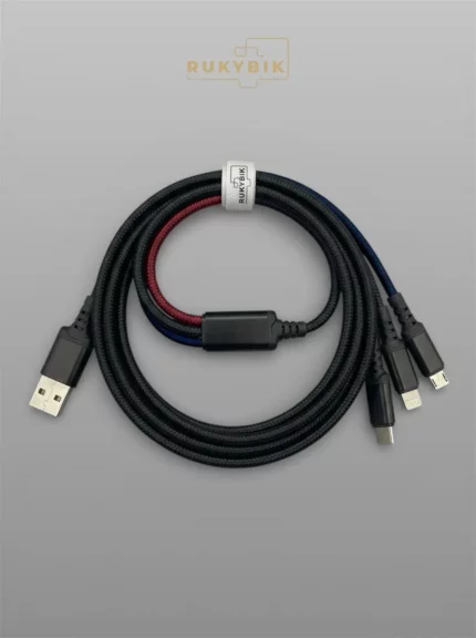 Кабель 3 в 1 для быстрой зарядки USB