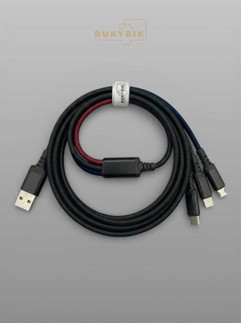Кабель 3 в 1 для быстрой зарядки USB