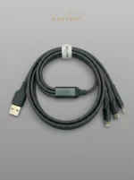 Кабель 3 в 1 для быстрой зарядки USB