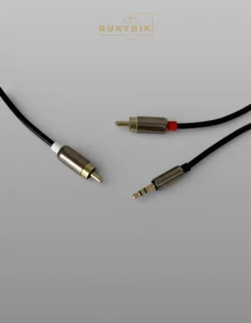 Аудио кабель AUX переходник на 2х RCA