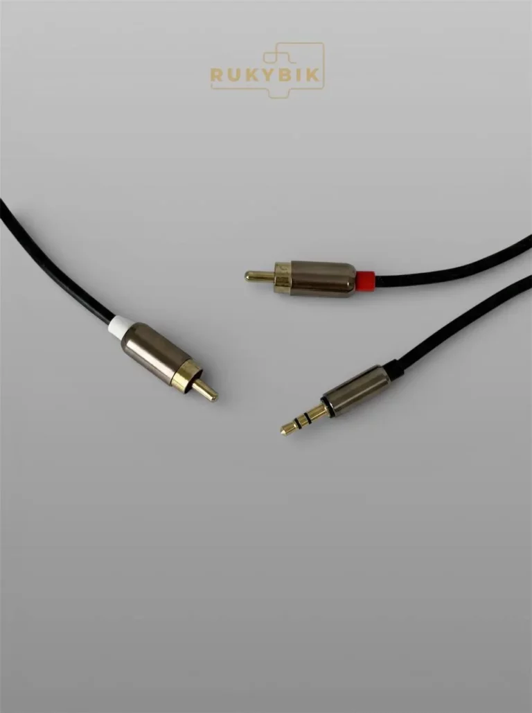 Аудио кабель AUX переходник на 2х RCA