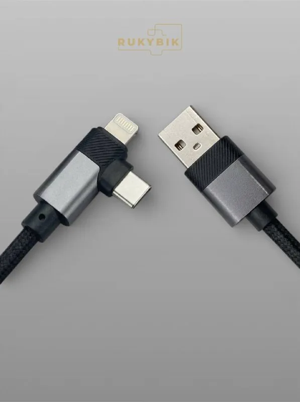 Кабель 2 в 1 для быстрой зарядки USB