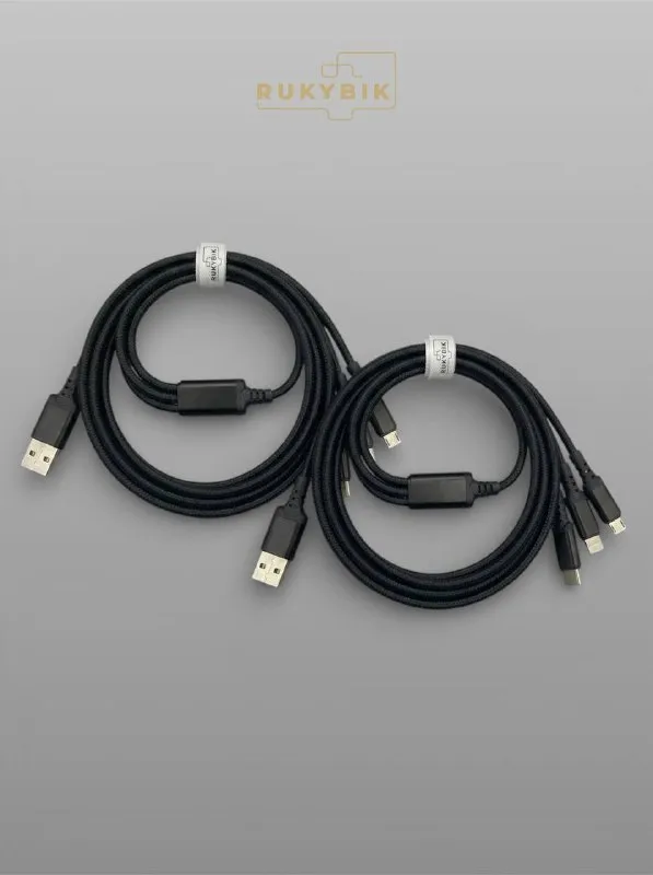 Кабель для зарядки 3 в 1 USB 2шт.