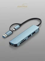Переходник USB type-c HUB 5 в 1