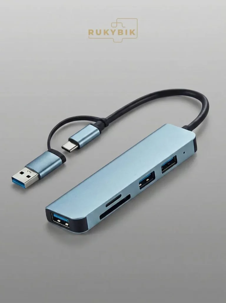 Переходник USB type-c HUB 5 в 1