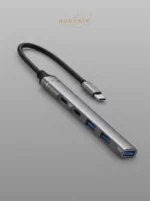Концентратор USB хаб Type-C разветвитель 5 в 1