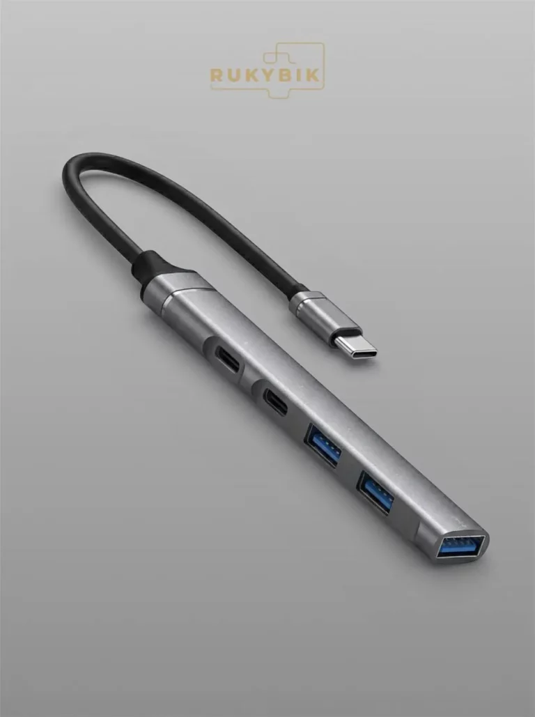 Концентратор USB хаб Type-C разветвитель 5 в 1