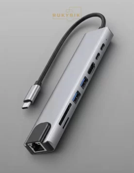 USB hub разветвитель переходник type-c 8 в 1 HDMI