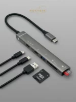 Переходник USB HUB Type C разветвитель 5в1 — изображение 2