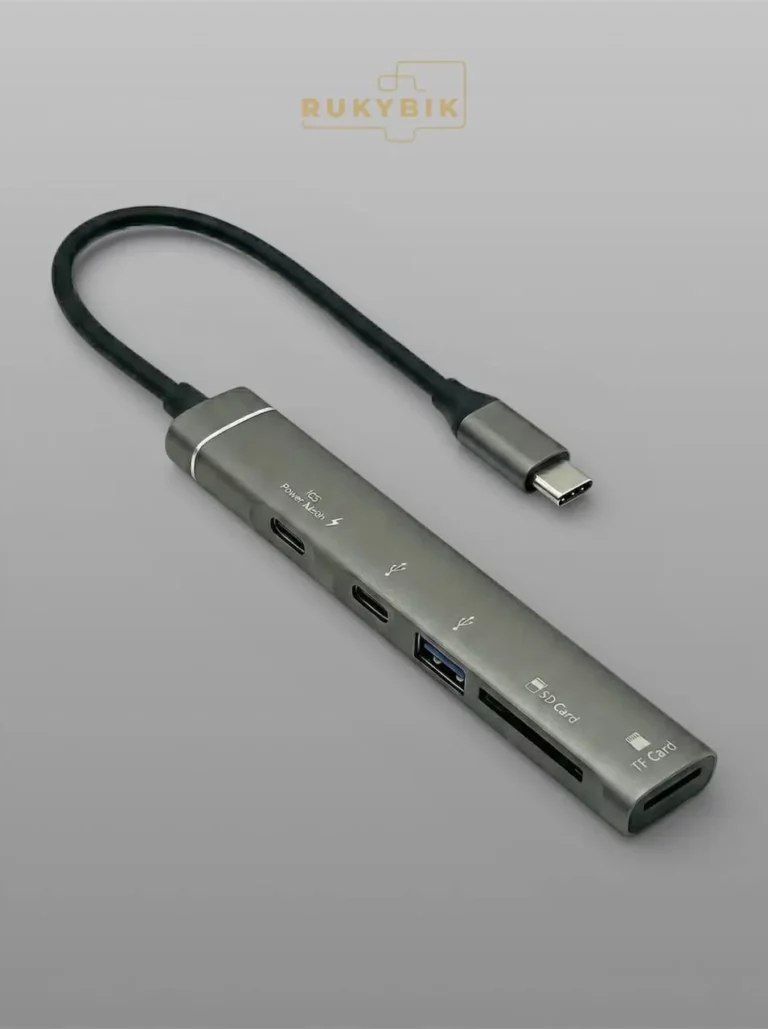 Переходник USB HUB Type C разветвитель 5в1