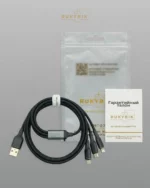 Кабель 3 в 1 для быстрой зарядки USB — изображение 4