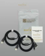 Кабель для зарядки 3 в 1 USB 2шт. — изображение 4