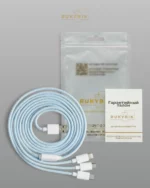 Кабель 3 в 1 для быстрой зарядки USB — изображение 4