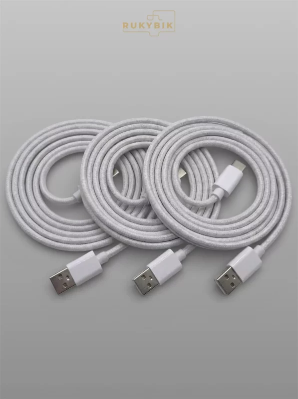 Кабель type-с быстрая зарядка телефона USB 3шт
