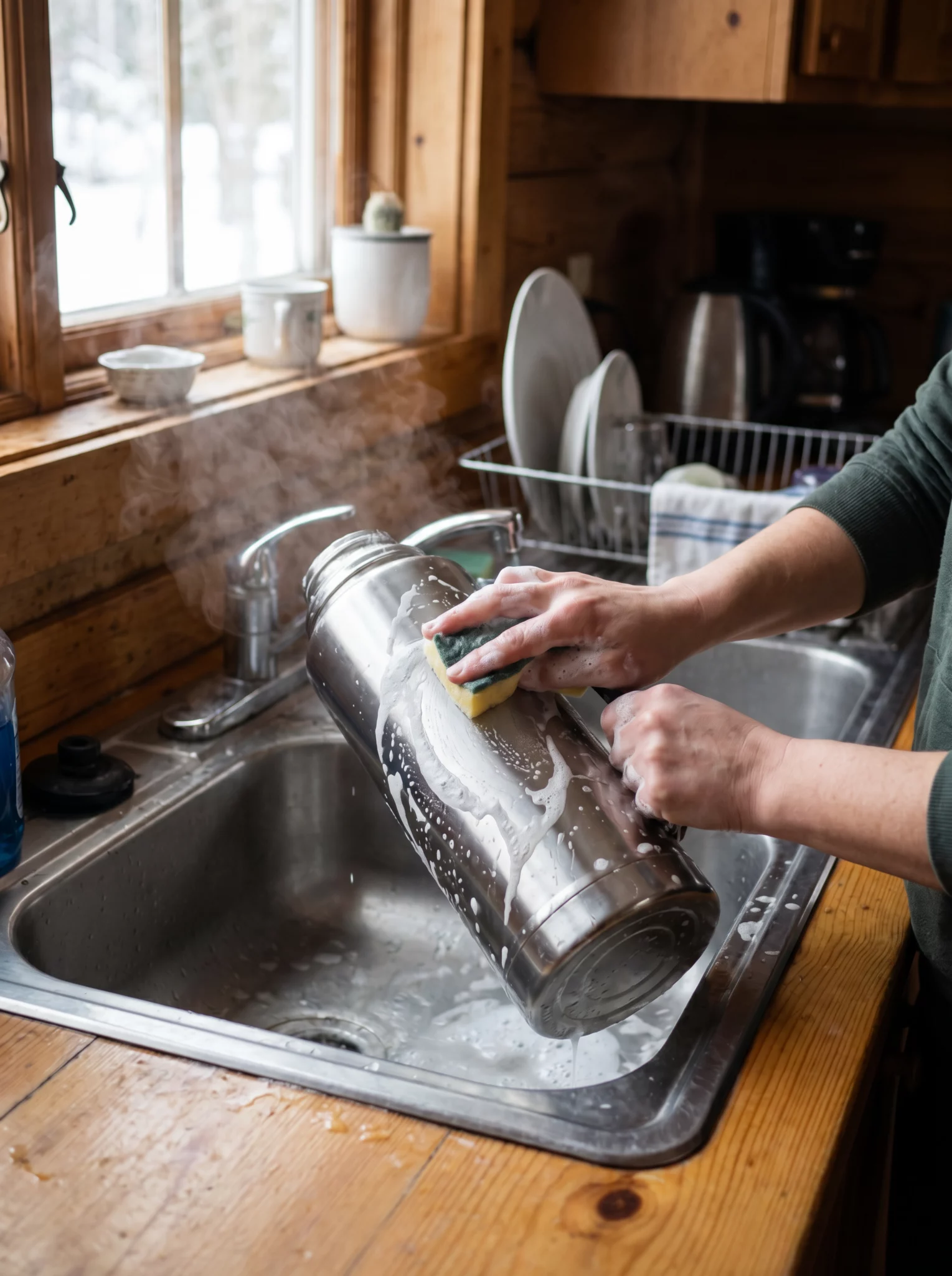 Миф 5: Термос нельзя ничем мыть