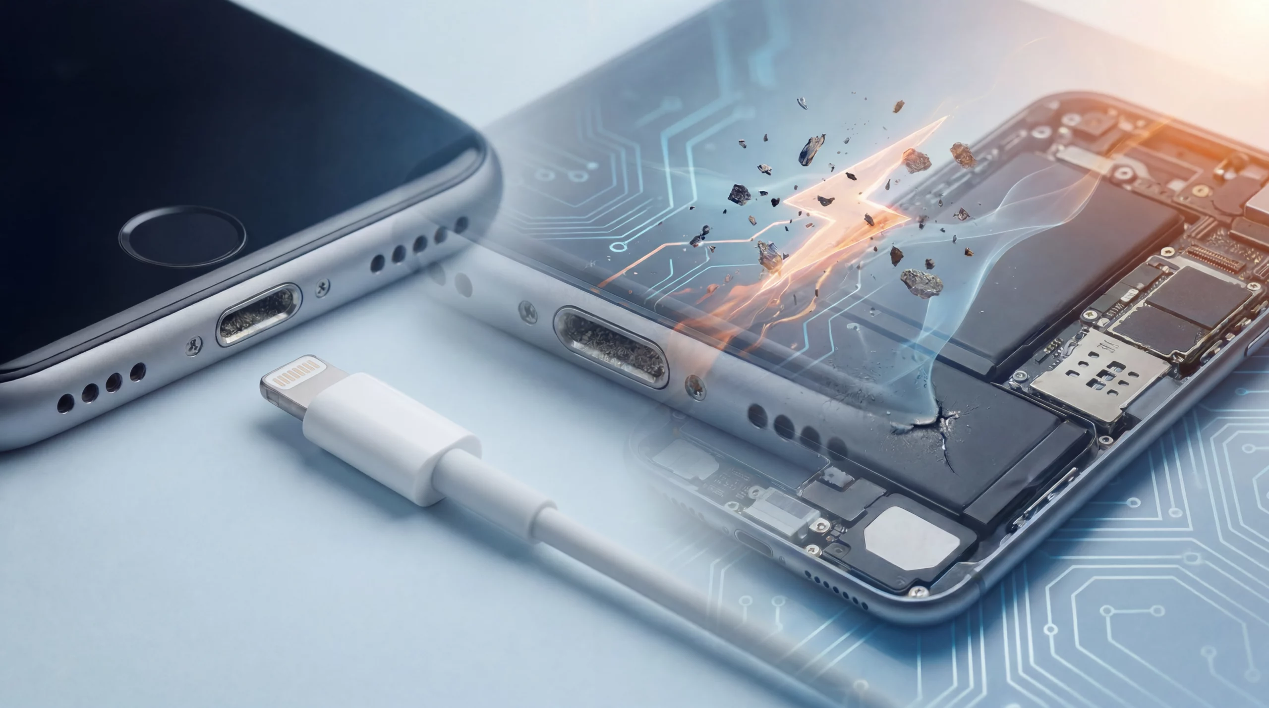 Почему iPhone не заряжается