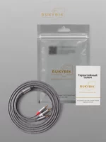 AUX Jack 3.5 мм на 2 RCA 1,2 м — изображение 4